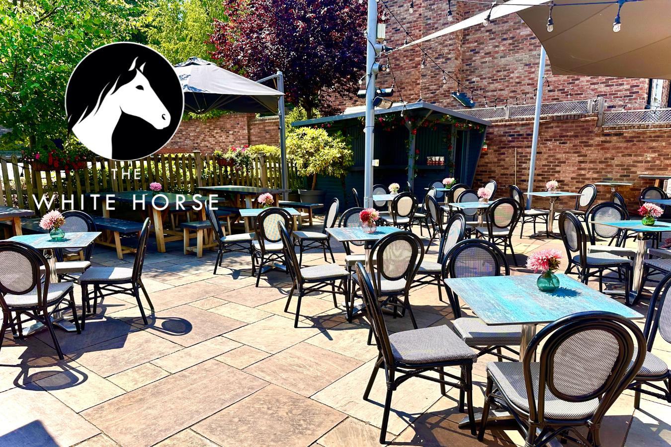 SUMMER AT THE WHITE HORSE