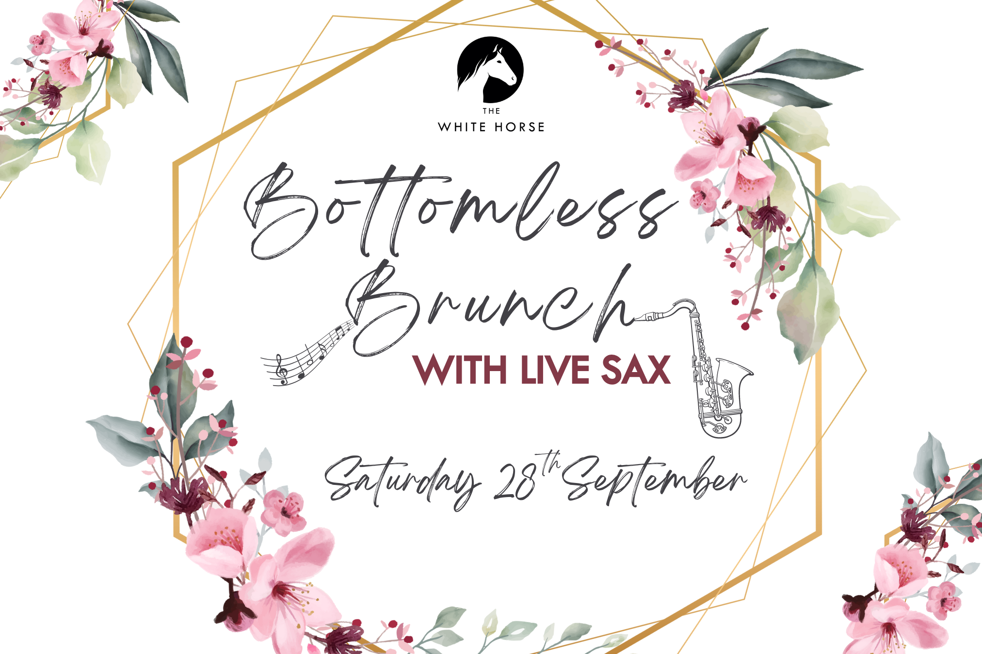 BOTTOMLESS BRUNCH WITH LIVE SAX